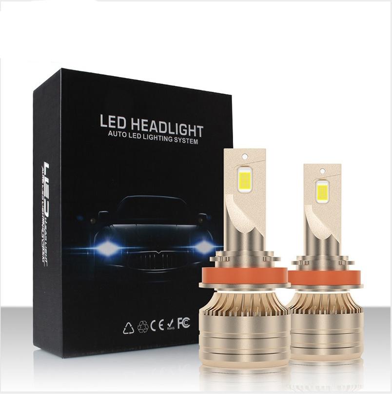 High Power 50W 10000lm High Low Beam LED Car Lights Bulb H4 H7 H11 H1 9005 9006 Xm70 LED Headlight for Car