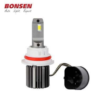 LED Replacement Headlight Car Bulbs H4 H11 with COB Chip