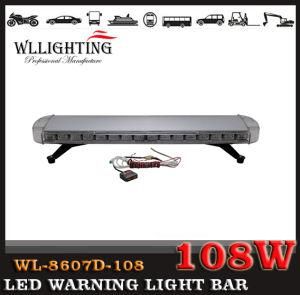 108W Emergency Warning LED Lightbars for Security Vehicle