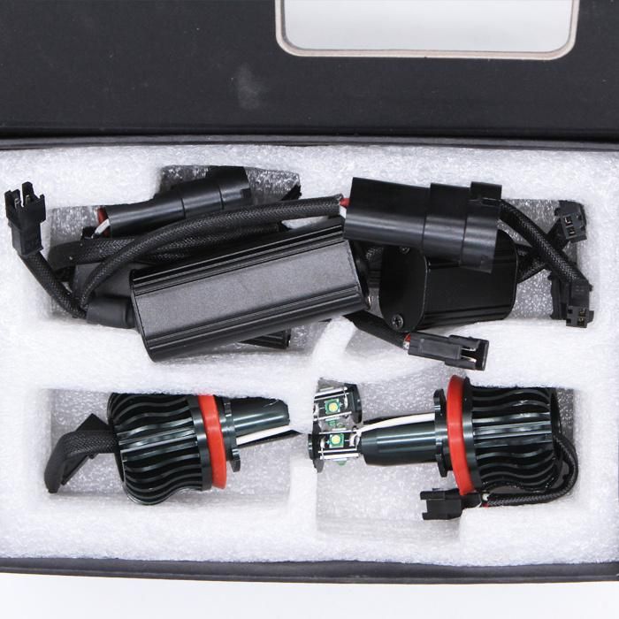 LED Car Light Bulb Angel Eyes 40W White H8 for BMW