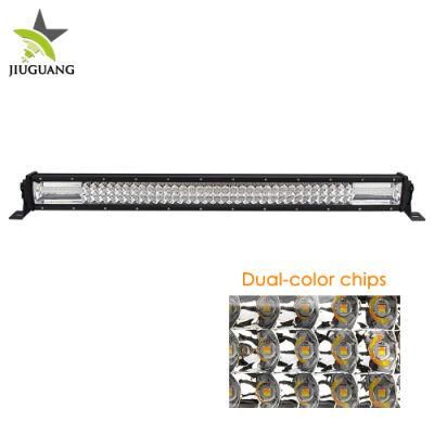 Aluminum Housing Yellow White 32inch Strobe LED Work Light Bar