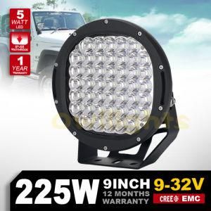 Super New! ! 9inch 225W LED Driving Light Best Products for Import Auto Parts Round LED Work Light, LED Driving Light for 4X4