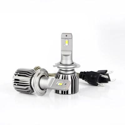 Lightingway Canbus H7 LED Bulb 5000lm 6500K Cool White All-in-One Conversion Kit Direct Installation