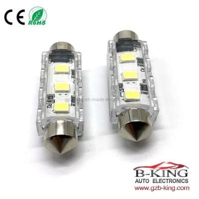 42mm 3030 3SMD Festoon DC9-20V Car LED Bulbs Interior Dome Festoon Light