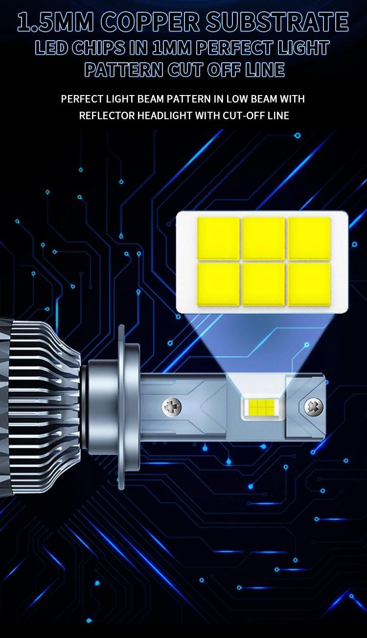 V30 Super Bright High Power 55lm Waterproof Car IP68 IP69K 1lux@1400m 7 Inch 8.5 Inch Round Offroad Truck Spot LED Driving Lights