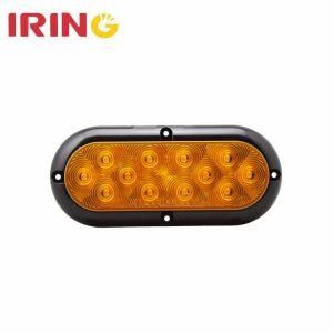 Waterproof 6&quot; LED Trailer Truck Turn/Indicator/Tail Auto Light with DOT Approval