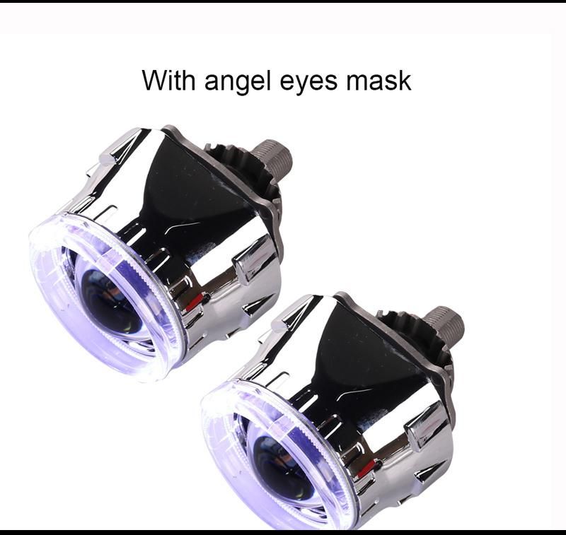 Sanvi USA Amazon Aliexpress Hot Sale 2.5 Inch S8 Car Bi LED Projector Lens Headlight 45W 6000K High Low Beam Motorcycle LED Headlight Super Bright Auto Headlamp