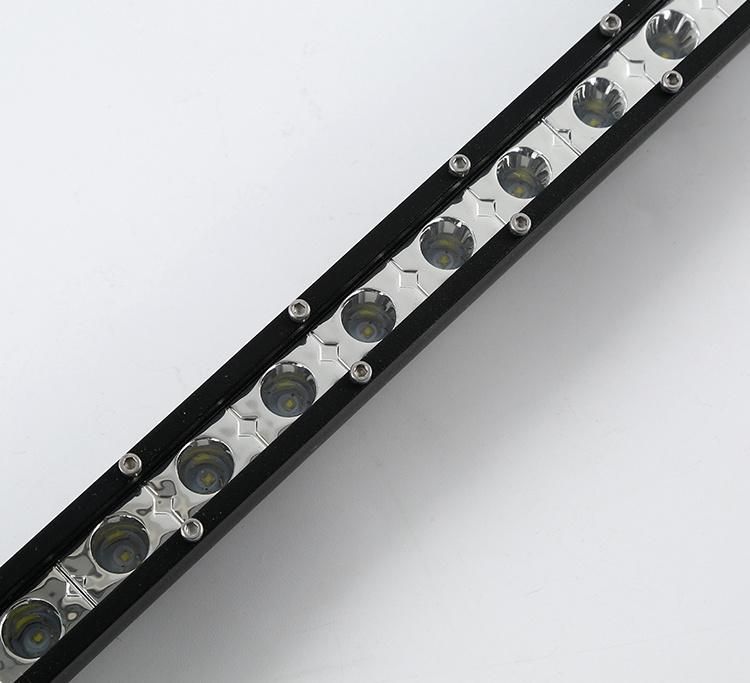 Spot Flood Combo 114W Single Row LED Working Light Bar