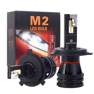 2PC M2 Mini Light H7 LED Canbus H4 Lamps Headlight Bulb LED H8 H13 Hb3 Hb4 9007 9012 6000K LED Auto 12V 24V Car Headlight