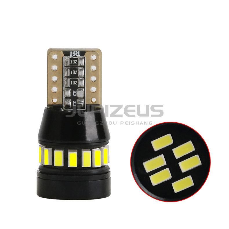 T10 Width Lamp 3014SMD Car Instrument Light 21 Bulbs Highlight Cross-Border for Special License Plate Lights