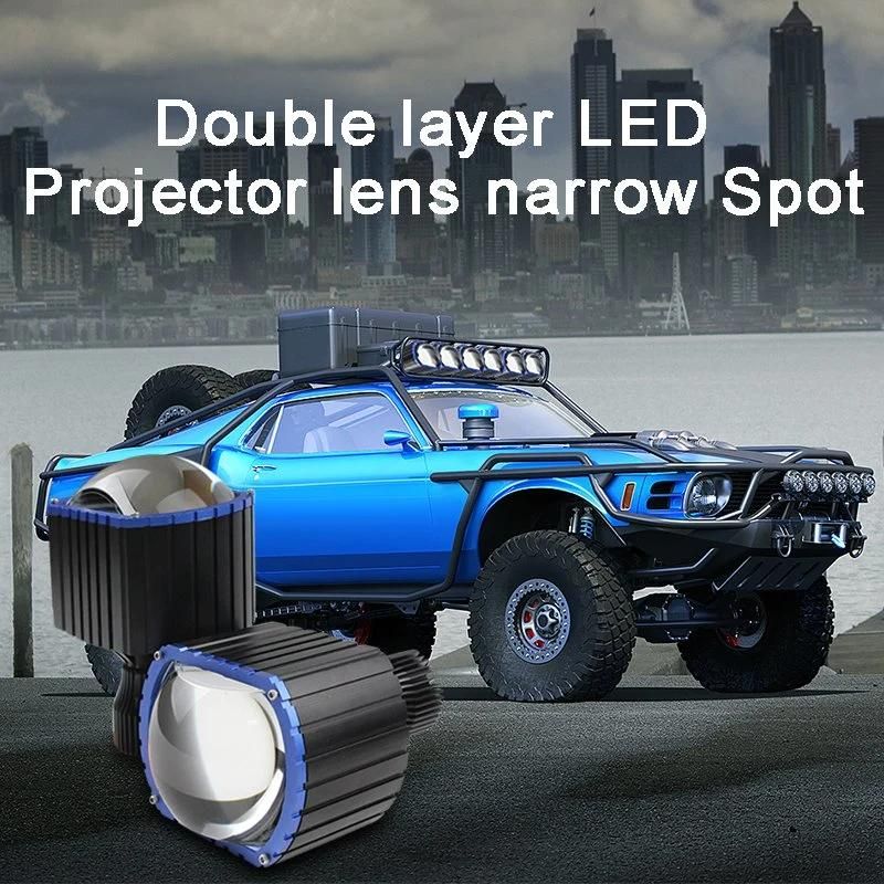 Sanvi 12V 36W 5500K Motorcycle U11 LED Headlight Spot Light Super Bright Car Auto LED Projector Lens Headlight Automotive LED Lighting LHD Rhd Universal