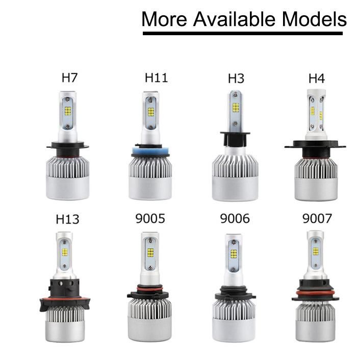 Lightech Cheap Csp LED Bulb Light 9005 9006 Hb2 Hb3 H10 Headlamp for 12V Cars