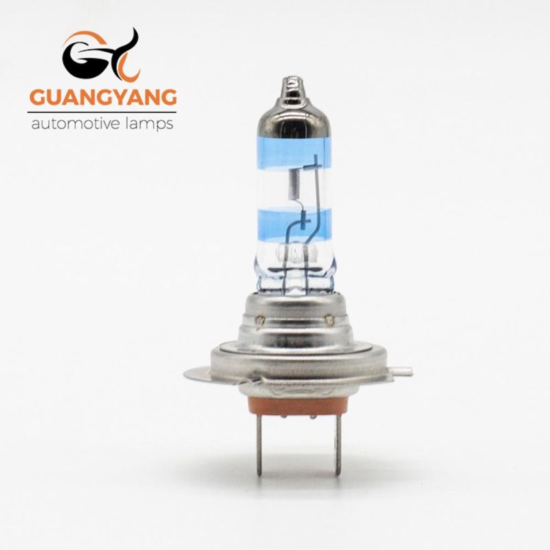 Factory H7 12V 55W Double Blue Halogen Bulb Platinum Coating