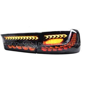 Upgrade Double Dragon Scale Style Full LED Taillight Taillamp Assembly for BMW 3 Series G20 G28 2019-2021 Tail Light Tail Lamp