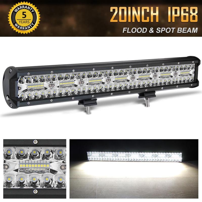 High Power LED Bar 200000lm 24V 12V Jeep 7 Inch 3 Triple Row 20inch 4X4 Offroad LED Light Bar