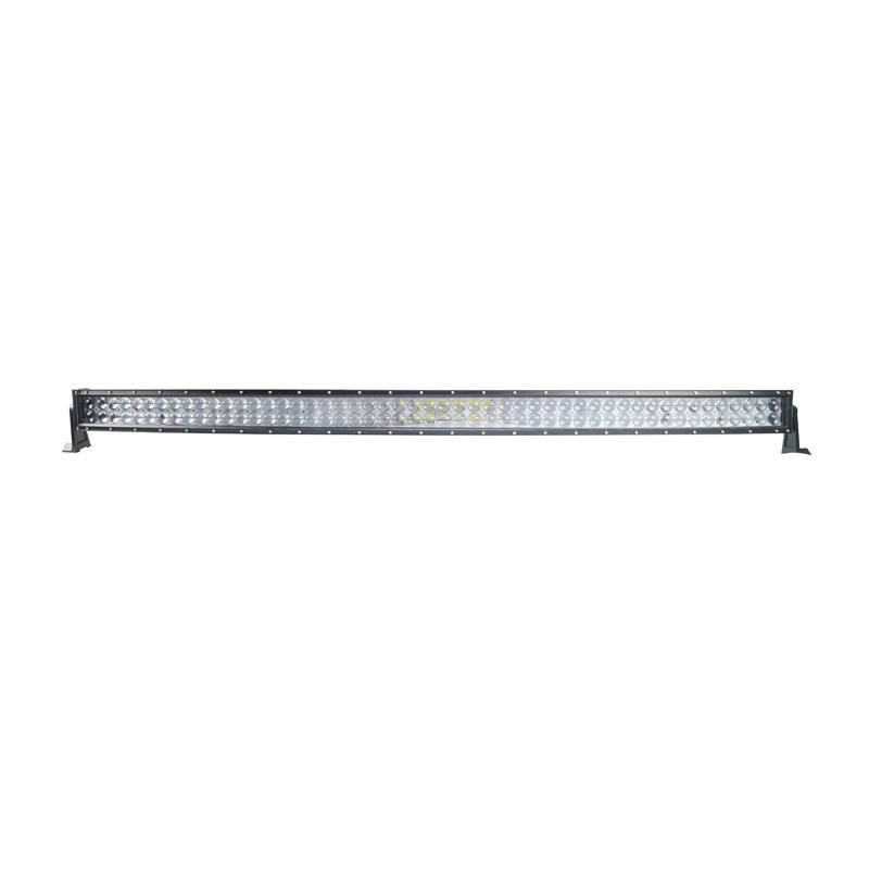 300W 4D Lens Double Row LED Offroad Curved Light Bar