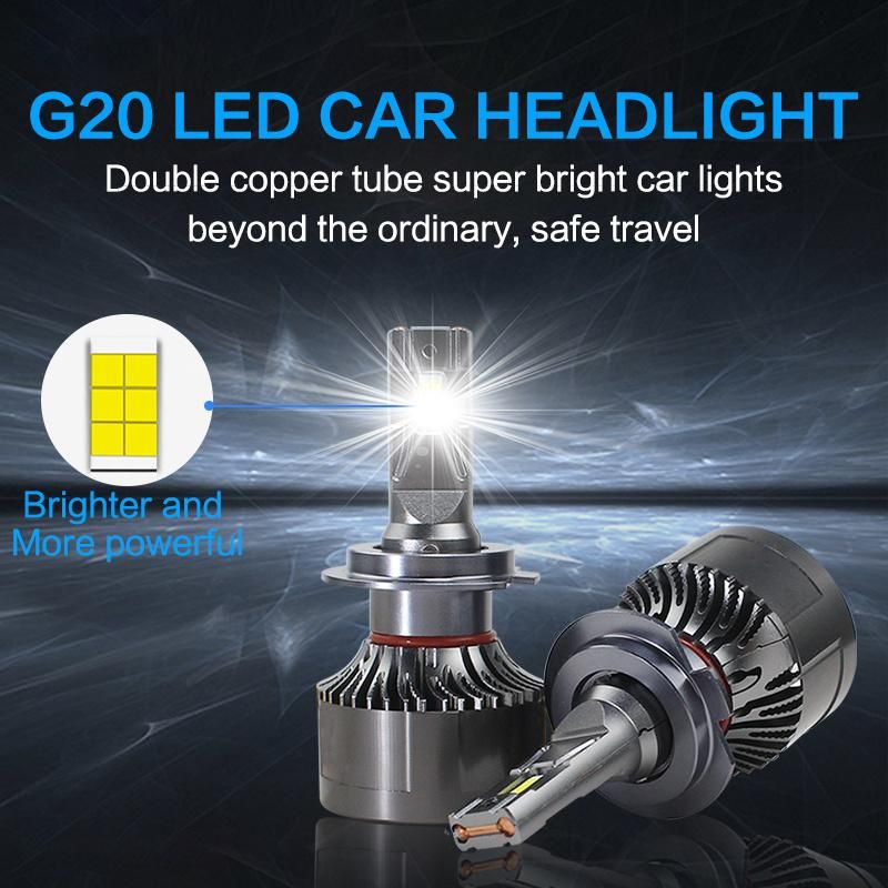 LED Lamp Bulb 7500lumen 45W/Bulb 6000K H4 Auto Lights 9005 9006 880 H7 LED G20 H7 H4 LED Headlight