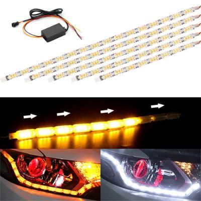 New Arrival Product 12V Flexible DRL LED Daytime Running Light for Cars