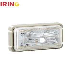 10-30V LED White Side Marker Auto Light for Truck Trailer with DOT (LCL0095W)