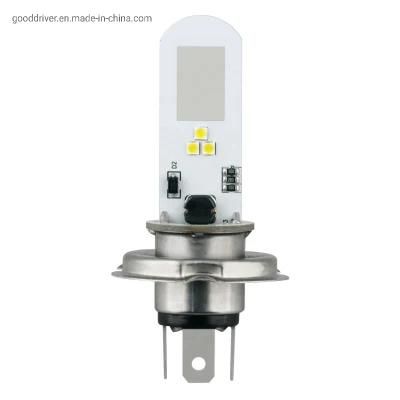 Super Bright Motorcycle Headlight H4 P43t 6SMD 3030 LED Bulb 10-30V 5.5W 426lm Auto Car Fog Light Wholesale Price