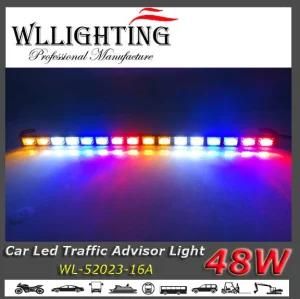 Multicolor LED Warning Light for Vehicles