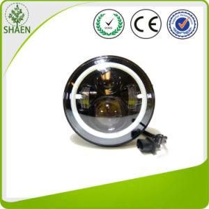 Car Light Price 7 Inch Round Halo Ring LED Headlight for Jeep