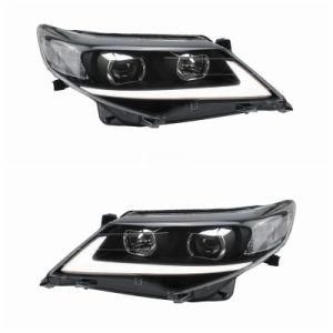 Accessories for Car Head Lamp for Camry LED Headlight 2012-2014 Head Light with DRL and Xenon Project