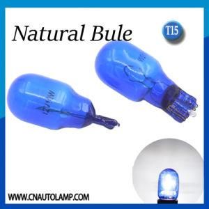 Auto Lighting System Natural Blue Halogen Bulb T15 12V 16W