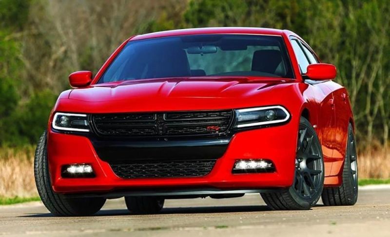 Headlight for Charger LED Headlight 2015-up with LED DRL & Flashing Turn Signal Xenon Project