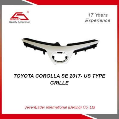 High Quality Auto Car Spare Parts Grille for Toyota Corolla Se 2017- Us Type