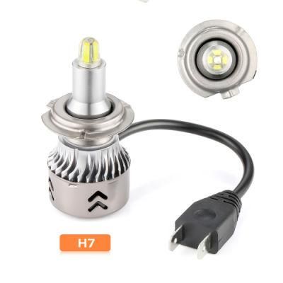 Wholesale 6 Sides LED Headlight 4 Sides LED Auto Lamps 8 Sides Car Light Bulb H7 LED H4