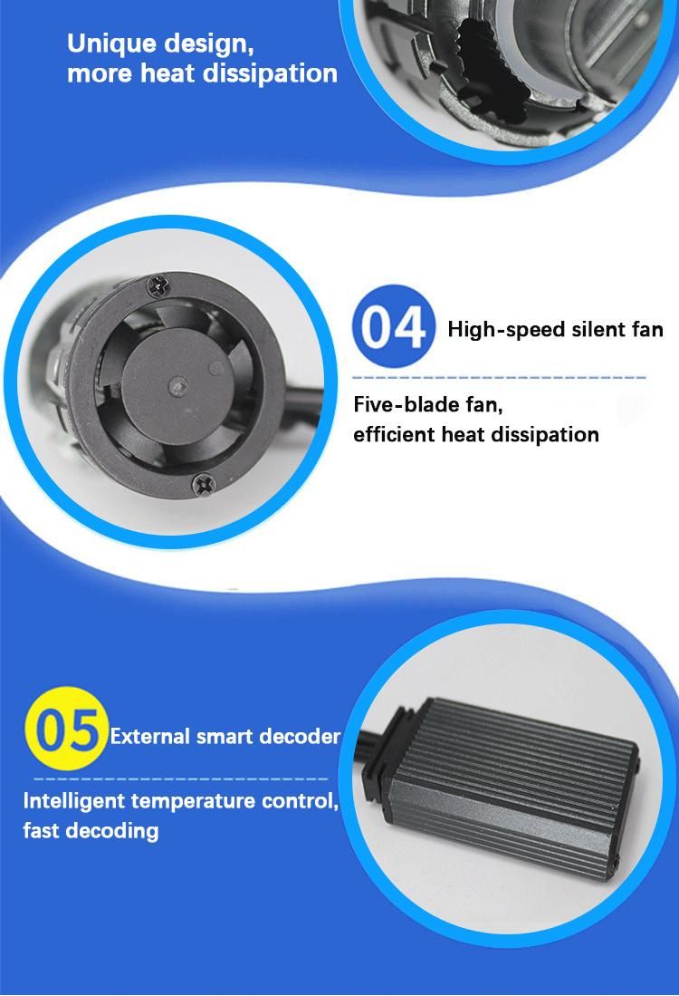 Factory Direct Sale New Design X7 LED Light Car H4 H7 H11 LED Canbus 30000 Lumens 3570 Csp Chip Car LED Headlights