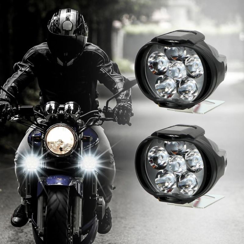 Newest Super Bright Double Lens Bi-Color U10 LED Projector Motorcycle LED Headlight Auto Lights LED Light Bulbs Motorcycle Parts