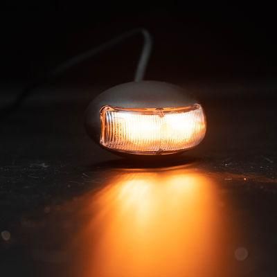 Manufacture Adr Approval Auto LED Amber Clearance Side Marker Signal Light Truck Trailer RV Caravan Light