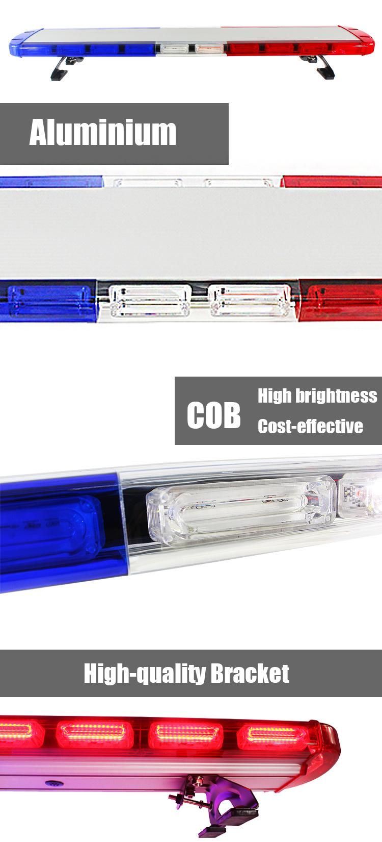 Haibang Red Blue COB Light Warning Flashing Security Lightbar