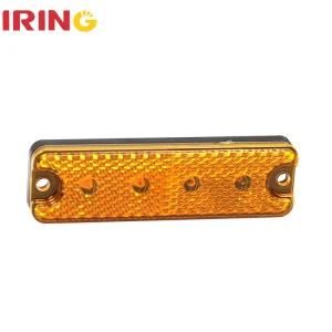 10-30V 4 SMD LED Side Warning Amber Side Marker Light for Truck Trailer (LCL8826)