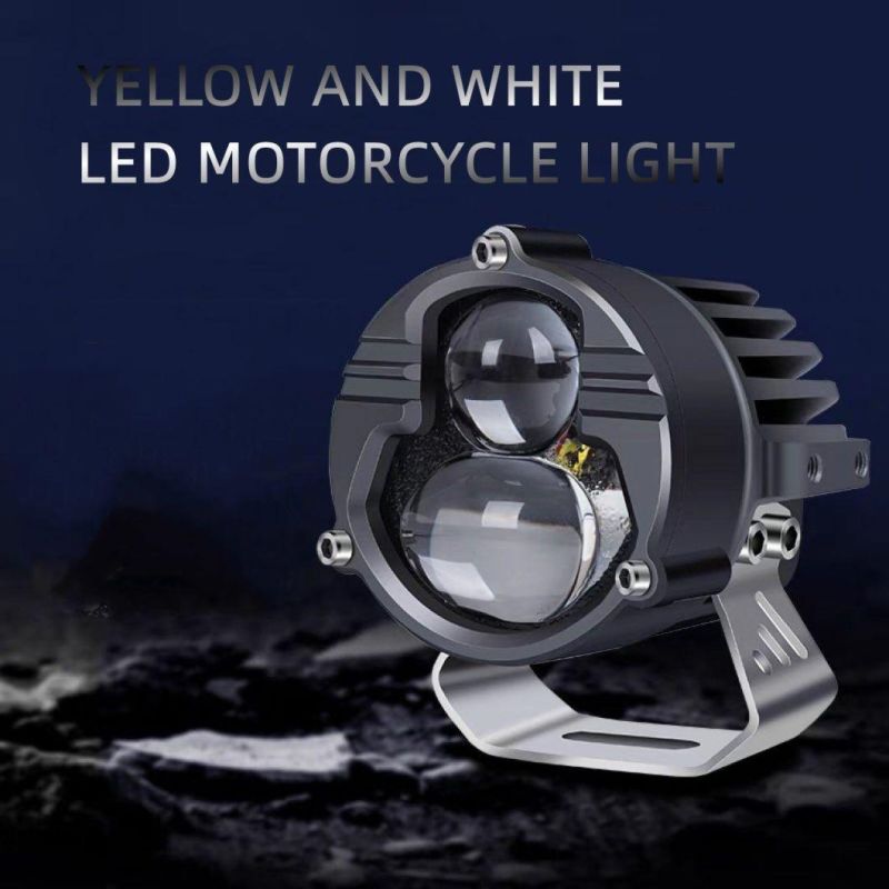 Waterproof Custom Round Square Aluminum LED Motorcycle Universal Turn Signal Head Turning Front Tail Auxiliary Decoration Direction Sportlight Light