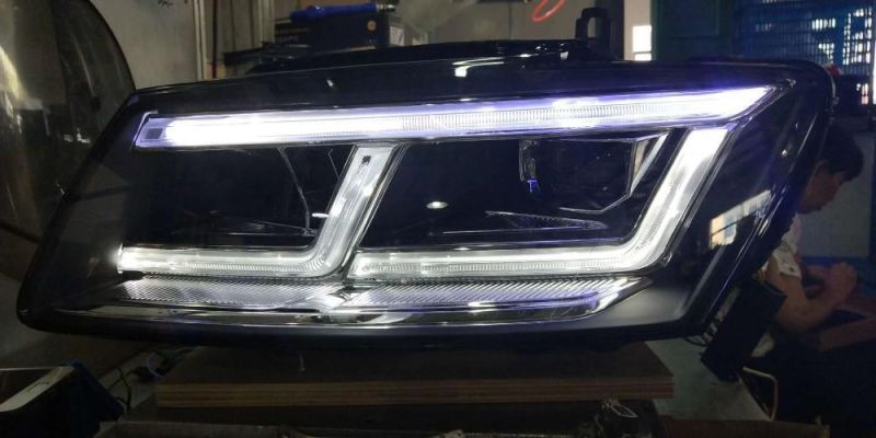 Modified Type Headlight with LED Lens for 2009-2017 Audi Q5