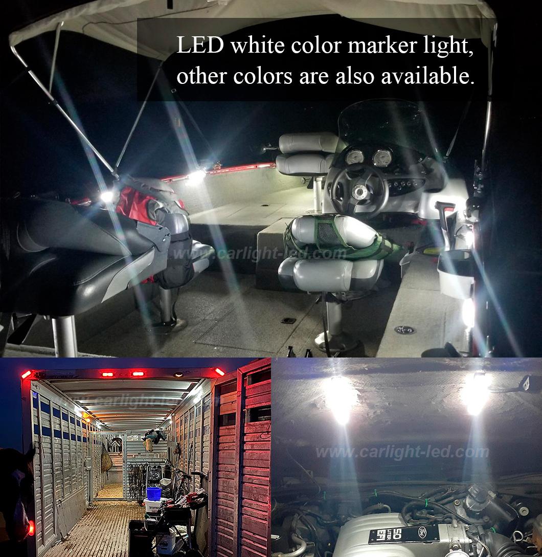 LED White Color Marker Light Bar