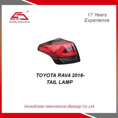Auto Body Part Car Tail Light Lamp for Toyota RAV4 2016-