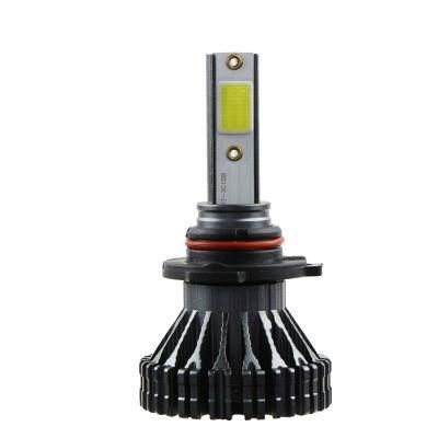 V2f Auto Lighting System 4500lm 12V 24V M4 X3 9005 5202 Zes Canbus Fan HS1 H4 H7 H11 LED Car Fog Light Bulb H7 LED Headlight H4
