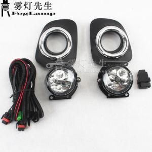 Front Bumper Fog Light Lamp Kit for Mitsubishi Pajero Sport 2011-2014 Fog Lamp Cover Driving Light