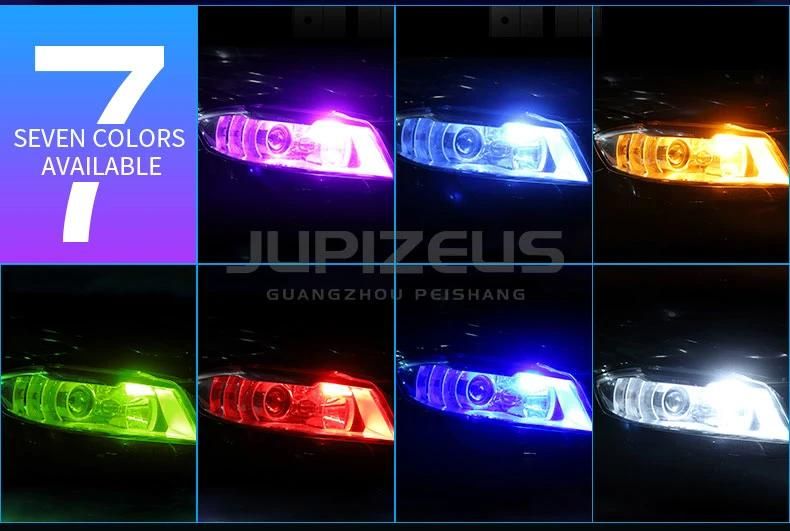 Glass Fully Transparent LED Car Lamp T10 Width COB Car Bulb Fitting LED License Plate Lamp