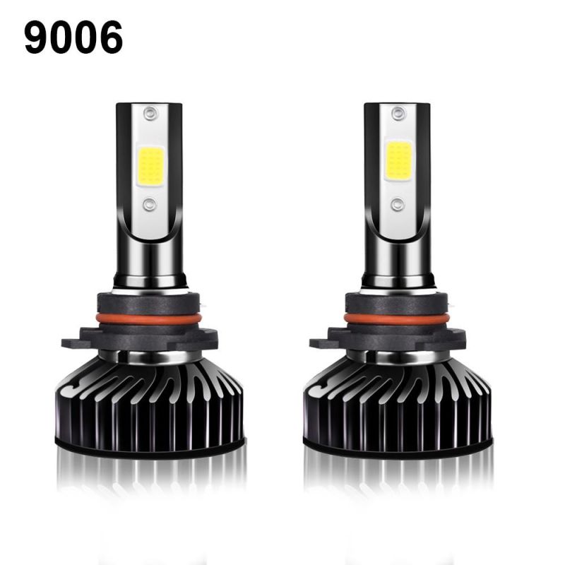 F2 Canbus Car LED Headlight Bulbs120W 16000lm 6000K H11 LED 9006 Hb4 9005 Hb3 H3 H7 LED H4 H1 Headlight Kit Bulb Fog Car Light