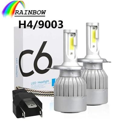 Auto Lighting System Automobiles &amp; Motorcycles 36W 3800lm Withe Light C6 H4 LED Car Auto Bulbs/Lamps/Headlight for Cars