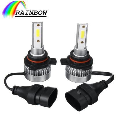 New 2PCS LED 12000lm/Pair Mini Car Headlight Bulbs H1 H7 H8 H9 H11 Headlamps Kit 9005 Hb3 9006 Hb4 Auto Lamps 4300K 8000K