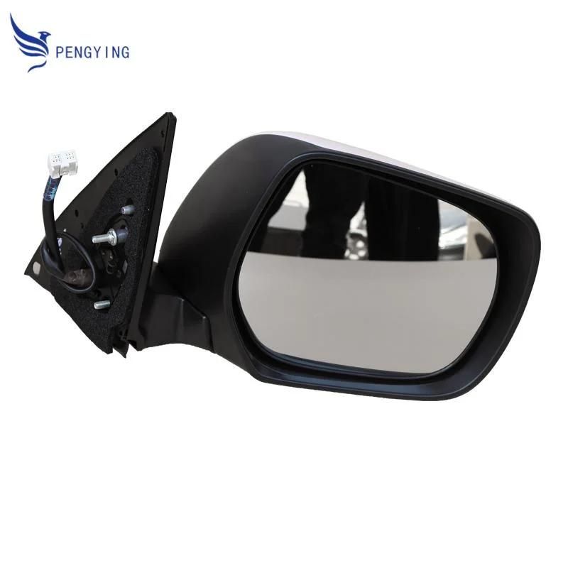 Car Rearview Side Mirror with Light for Toyota Prado 2014-2017