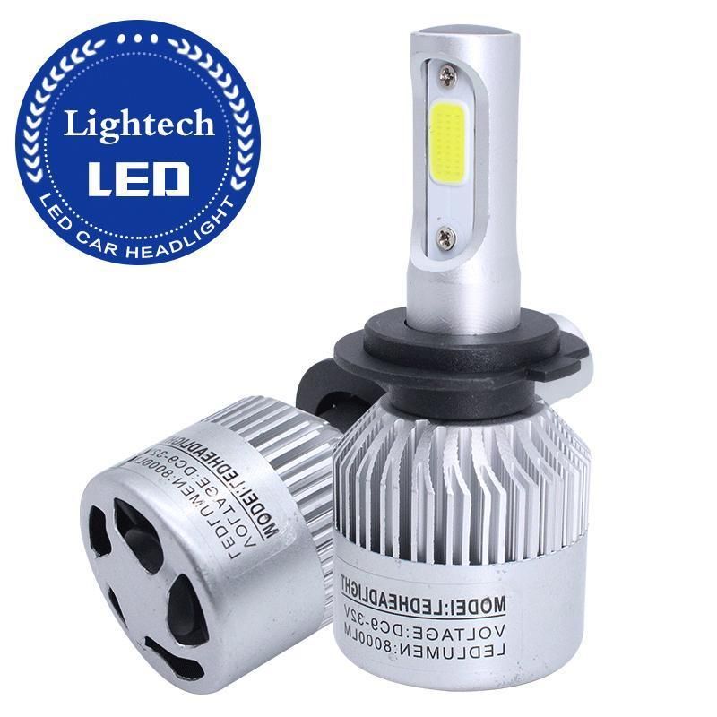 Wholesale S2 Car LED Headlighting LED Light Bulb H1 H3 H11 9005 9006 880/881 H7 9012 5202 LED Headlight