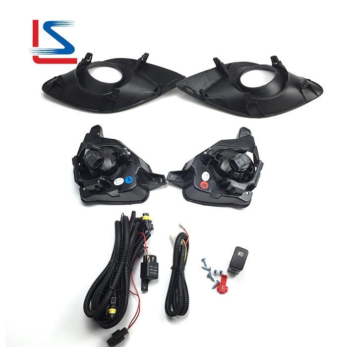 Wholesale Fog Lights Kit for Mazda 2 2010-2014 H11-12V 55W 316-2015 R Dr61-51-680A L Dr61-51-690A Fog Lamps Kit Black Cover