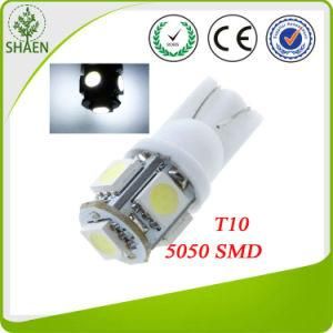 12V White 5050 SMD T10 LED Car Light